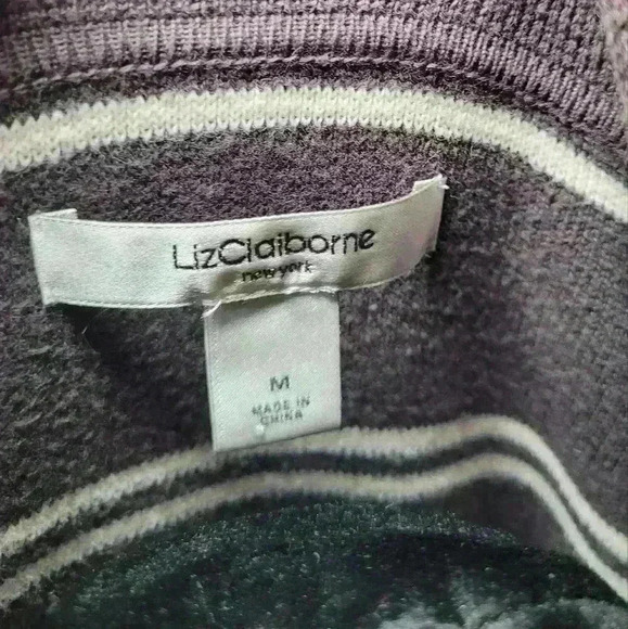 Liz Claiborne  jacket size medium 100% cotton - Picture 5 of 6